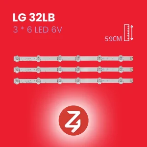 بک لایت تلویزیون ال جی مدل 32LB