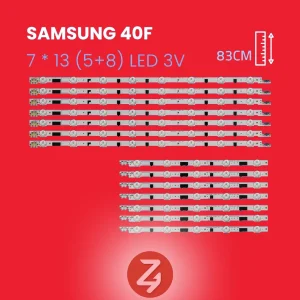 بک لایت تلویزیون سامسونگ مدل 40f