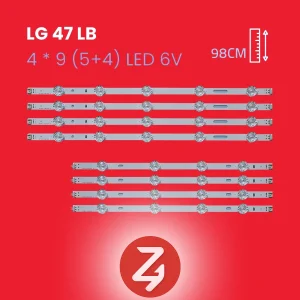 بک لایت تلویزیون ال جی مدل 47LB