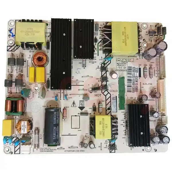 SSD-65SK15100U برد پاور تلویزیون اسنوا
